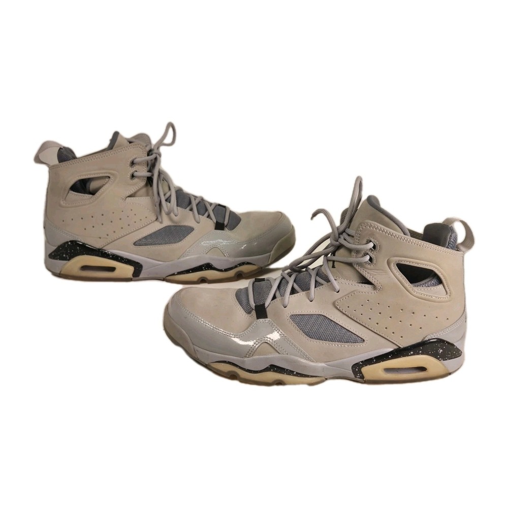 Jordan Flight Club 91 Wolf Grey Sneakers Shoes Mens US 9.5